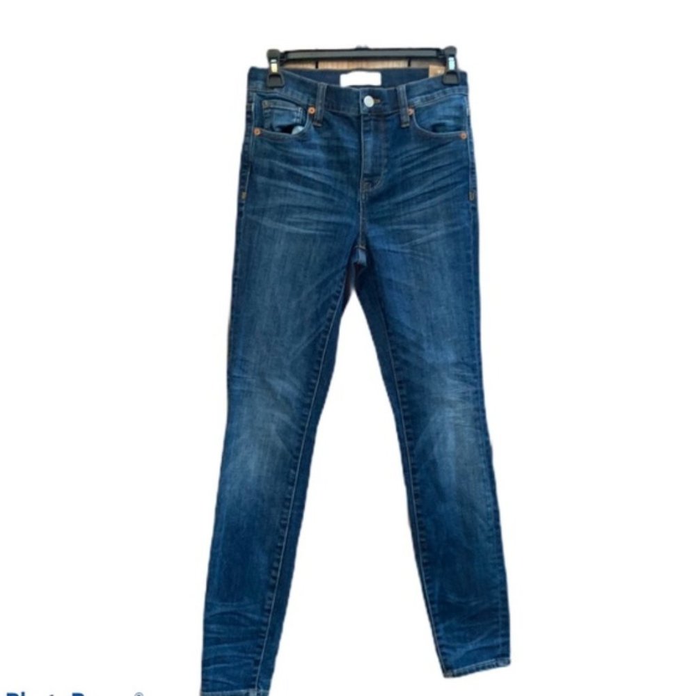 Madewell High Riser Skinny Jeans Dayton Wash 26 - Picture 2 of 7